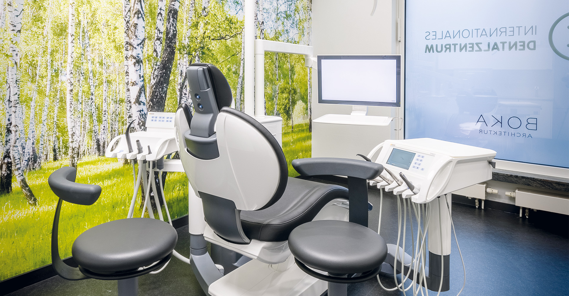 KADUR Praxisbau Internationales Dentalzentrum Zahnarzt Behandlungsraum