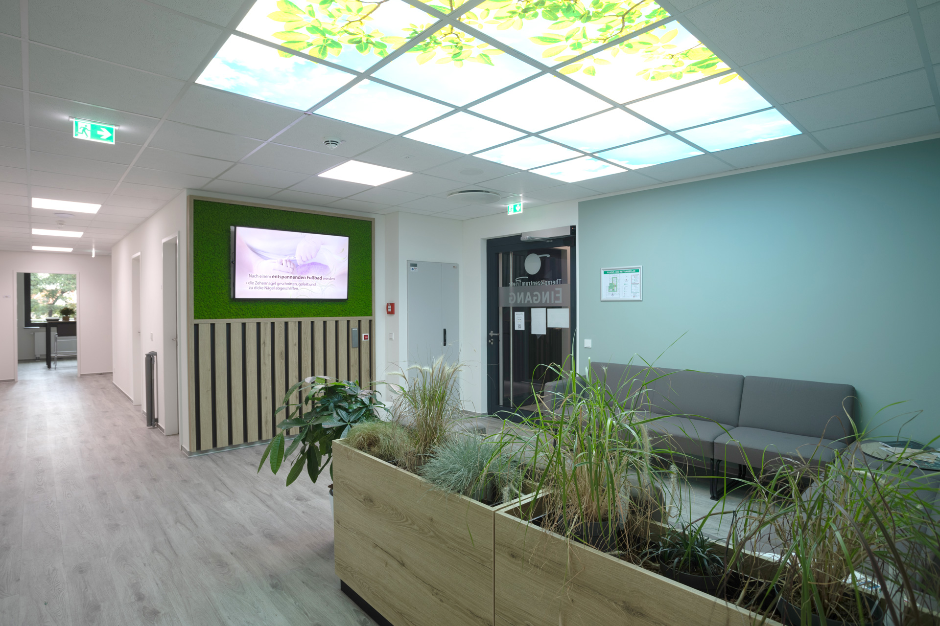 Therapiezentrum Prietz Gesundheitszentrum Dresden Empfangsbereich