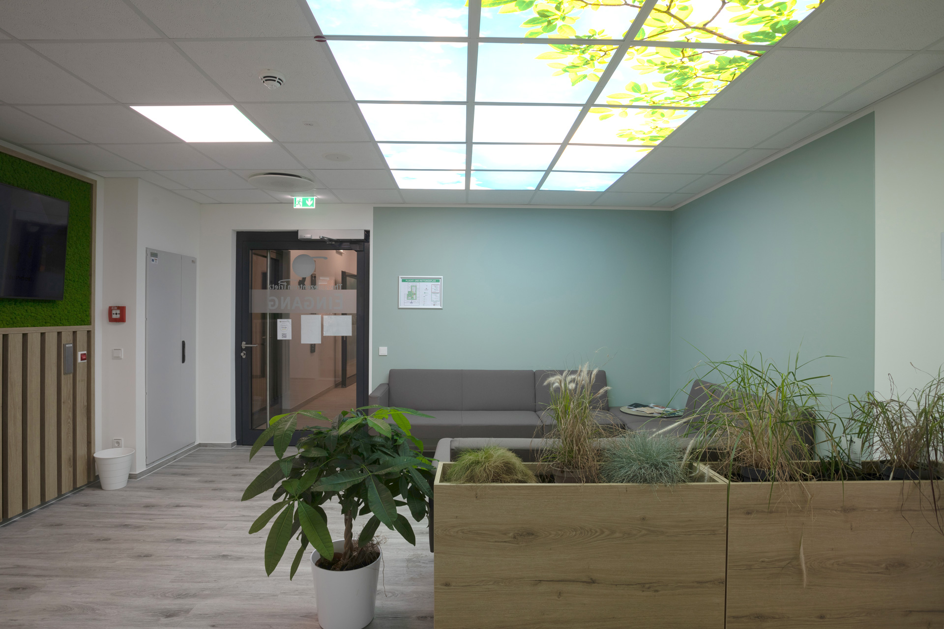 Therapiezentrum Prietz Gesundheitszentrum Dresden Empfangsbereich