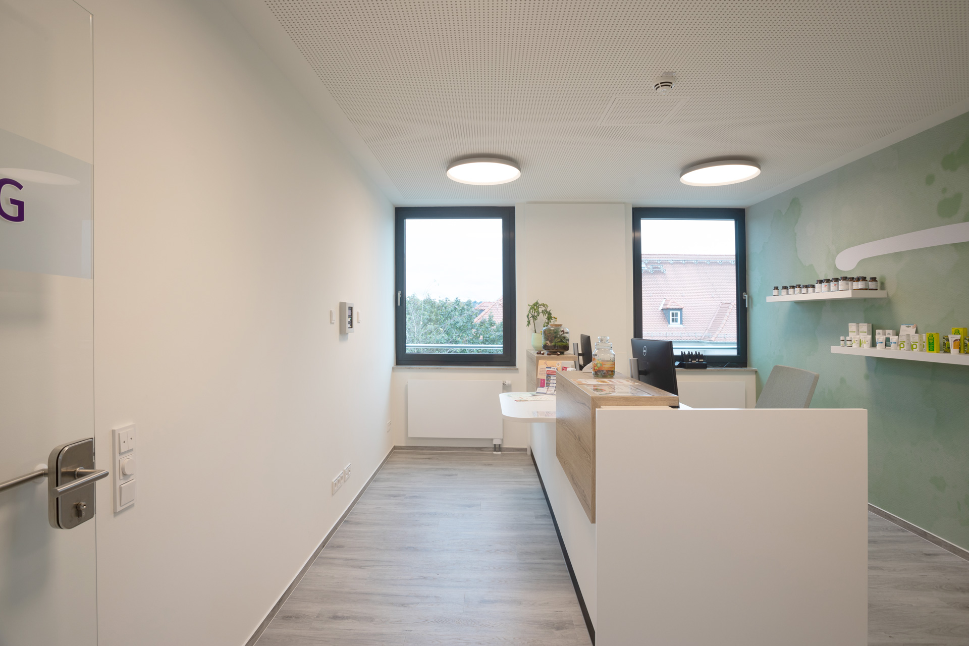 Therapiezentrum Prietz Gesundheitszentrum Dresden Küche für Empfangstresen