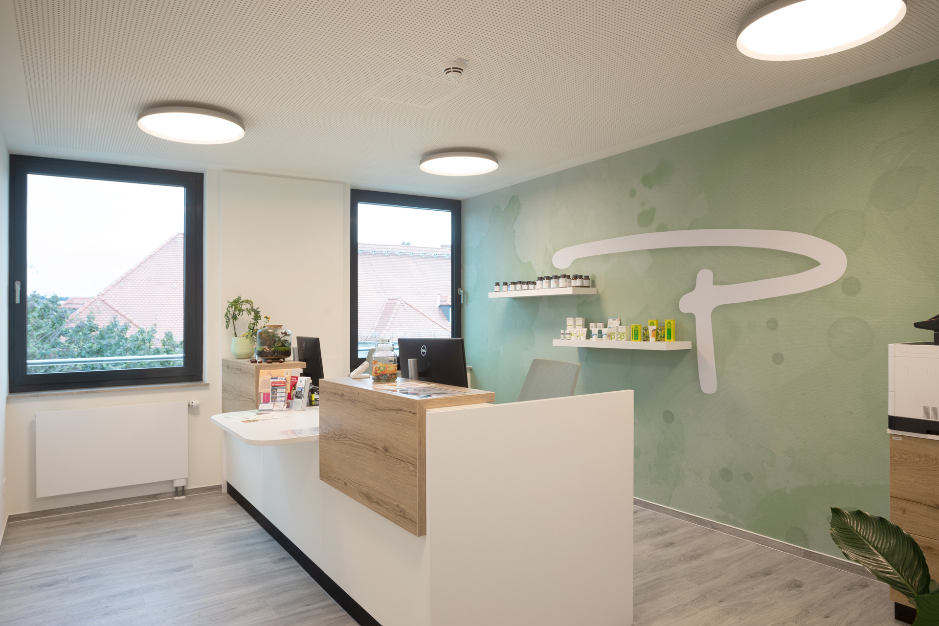 Therapiezentrum Prietz Gesundheitszentrum Dresden Küche für Empfangstresen
